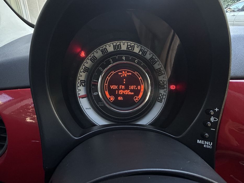 Fiat 500 1.2 Benzin, Niski Przebieg, Stan Bardzo Dobry