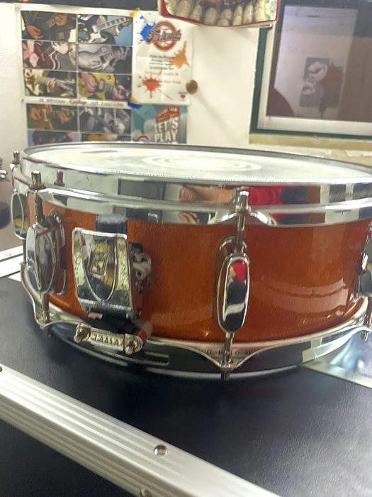 Tarola Tama Silverstar Birch Bright Orange Sparkle 14"x 5"