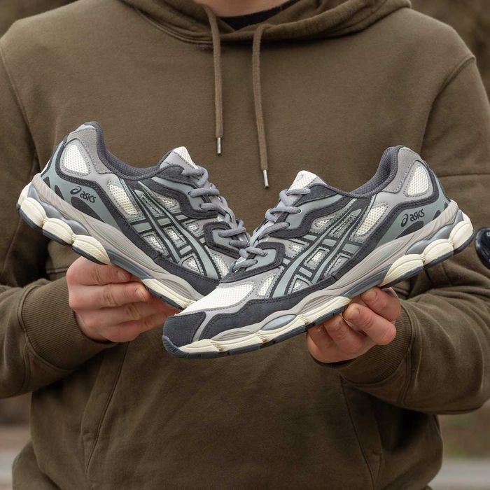 Кроссовки Мужские Асікс Gel-NYC 1090 Grey Black/Кросівки Чоловічі Асік