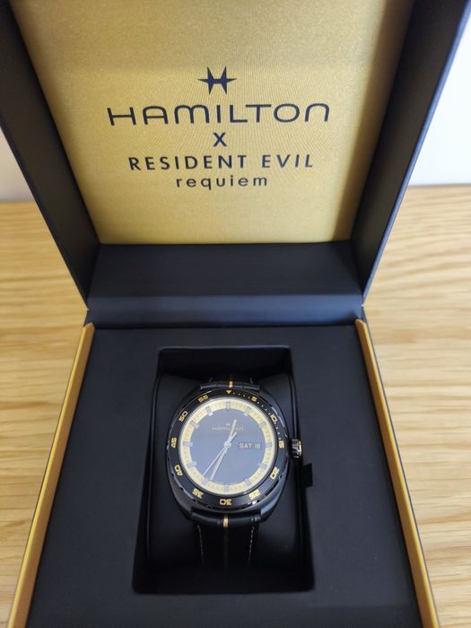 Hamilton limitowany zegarek Hamilton x Resident Evil „Requiem” 1 z 2000