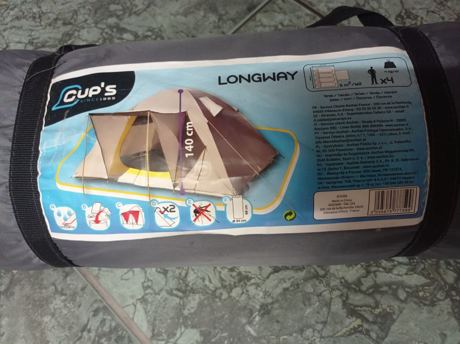 Tenda nova nunca usada