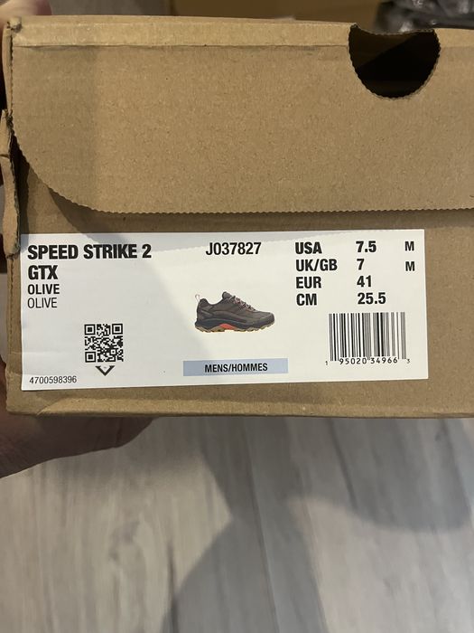 Кросівки Merrell Gore-tex 40 розмір (по стельке 25.5 см)