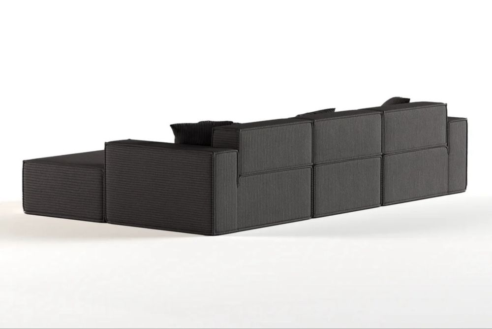 Sofa modular 3 lugares + chaise