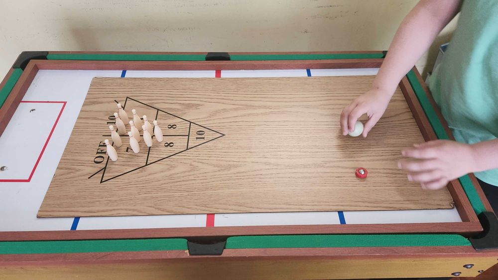 Mesa Multijogos (Matrecos, Bilhar, Ping-Pong, Hockey e mais!)