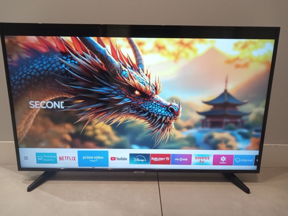 Samsung 43' 4K-UHD, Smart TV, Dvb-t2, Wi-Fi, HDR