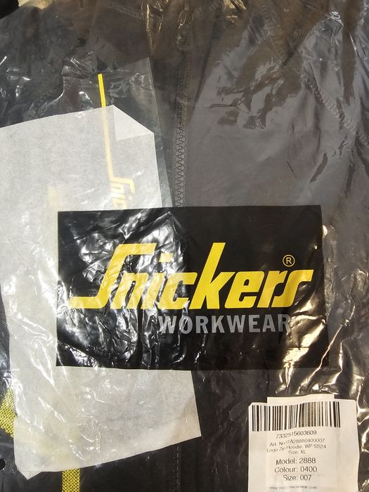 Bluza robocza Snickers 2888 XL z kapturem rozpinana