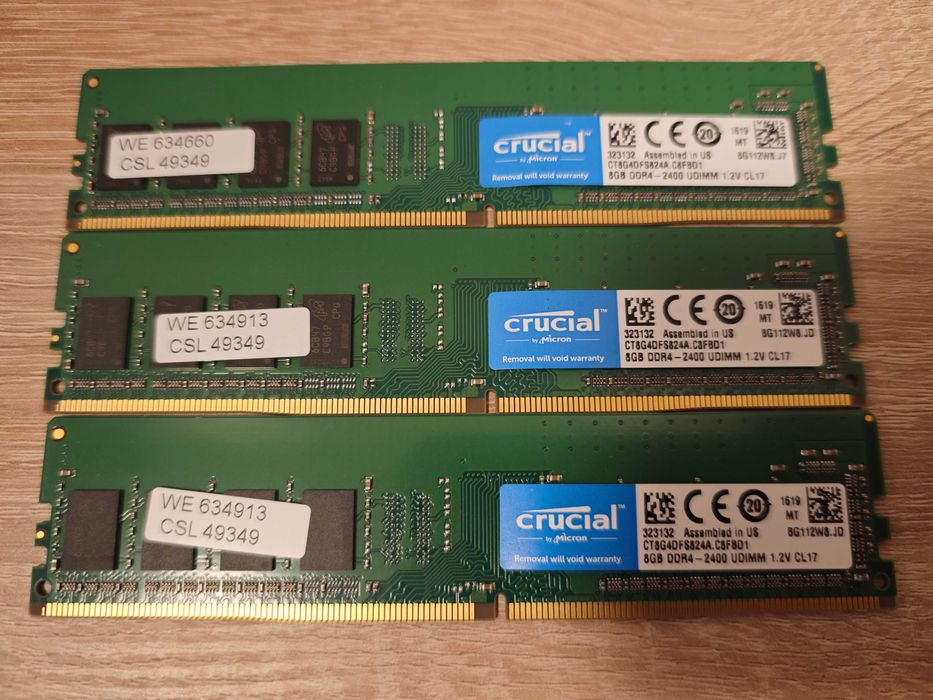 crucial ddr4 8gb - купити комплектуючі для ПК - Ціна на OLX.ua