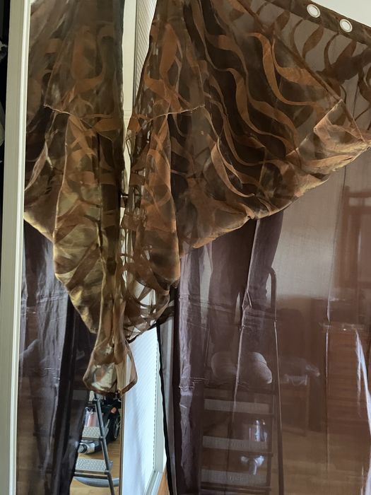 Cortinados Castanho Escuro