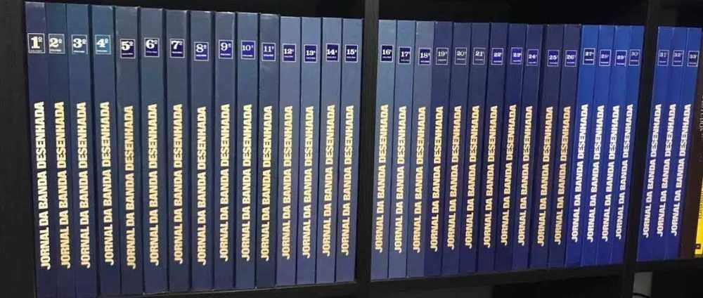 Coleção Completa Jornal da BD (33 Volumes Encadernados)