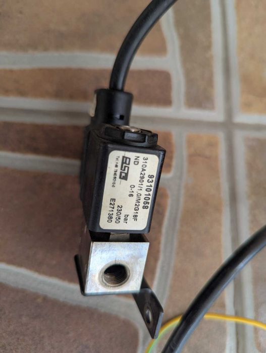 Соленоидный вентиль Электроклапан CO2 аквариумов 230 В/50 Гц 0-16 бар