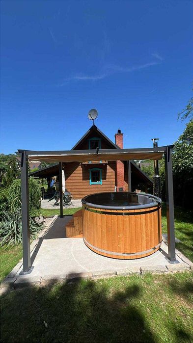 Domek pod Jaworami z BALIĄ | Jacuzzi | Domek drewniany w górach | Weekend Beskid Mały, Energylandia, Sylwester | Domek na wyłączność z ogrodem