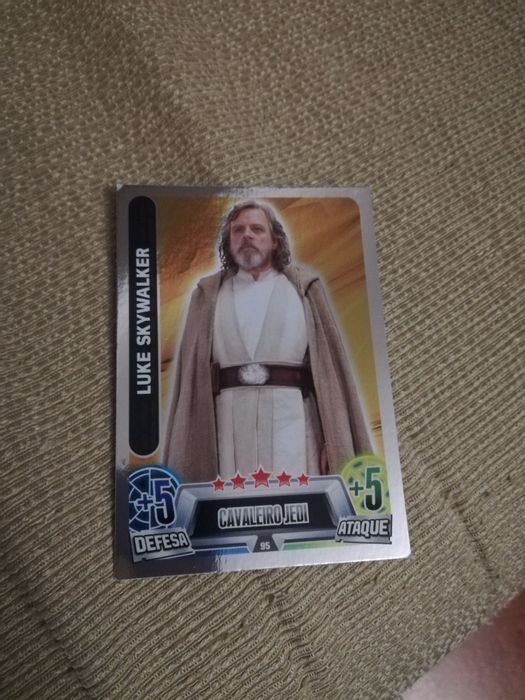 Cartas Star Wars topps Force Attax