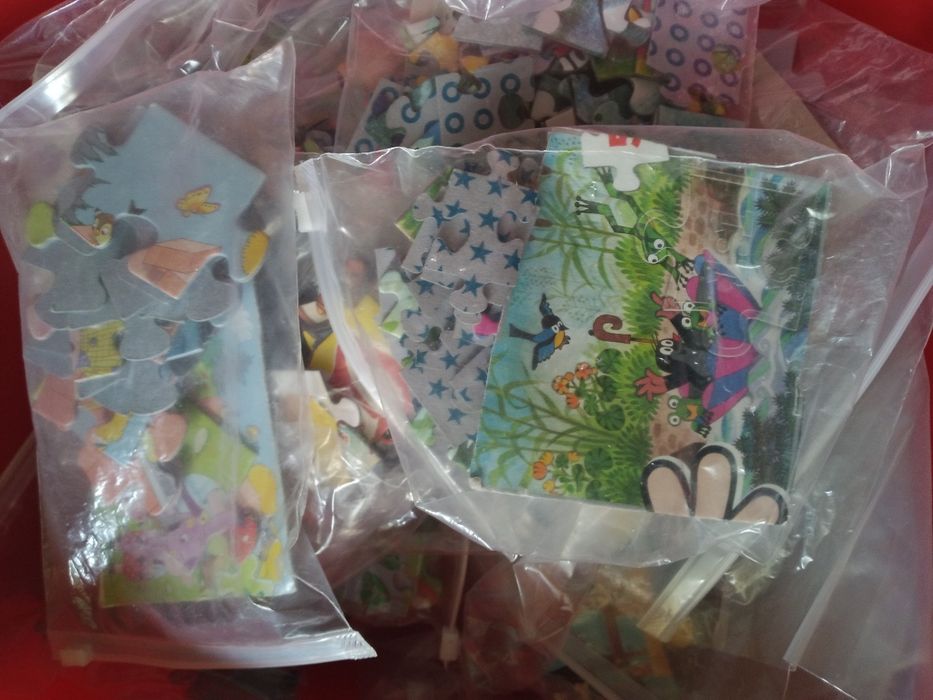 Oddam za darmo 29 układanek puzzli