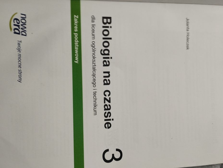 Biologia 3 podręcznik