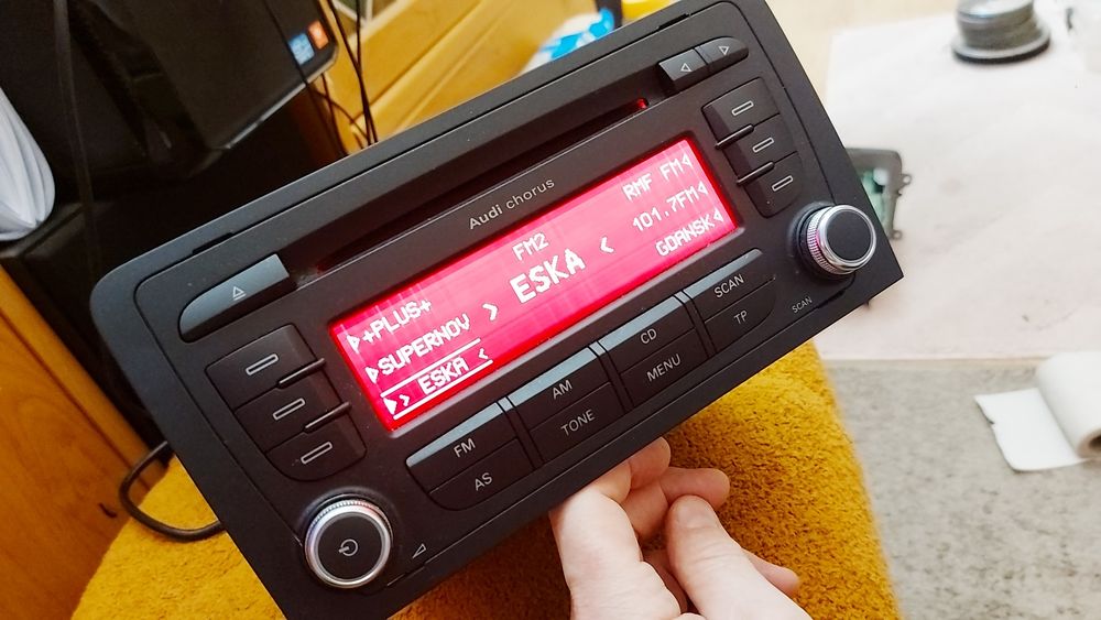 Radio samochodowe audi