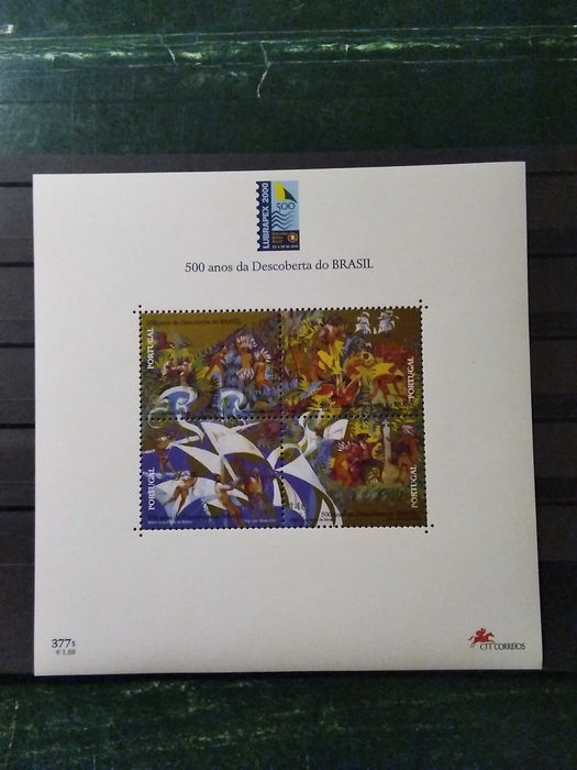 2000 Bloco 500 Anos Da Descoberta do Brasil MNH **