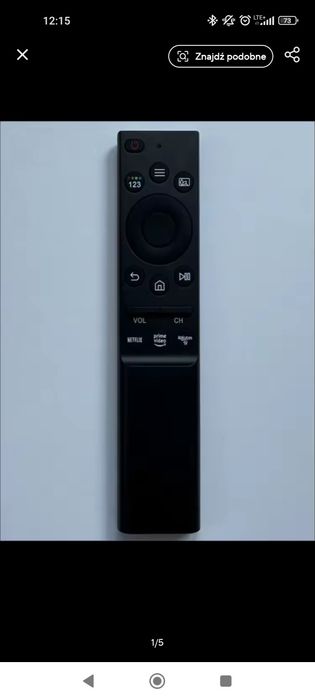 Pilot do telewizora Samsung Smart TV