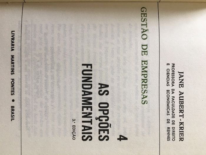 Livros de gestão