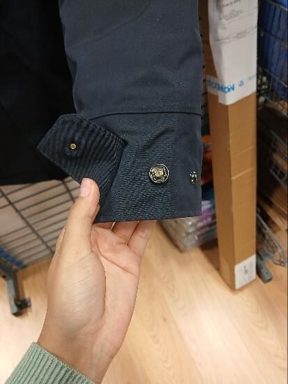 Parka de caminhada -10°C impermeável homem, NH500 azul