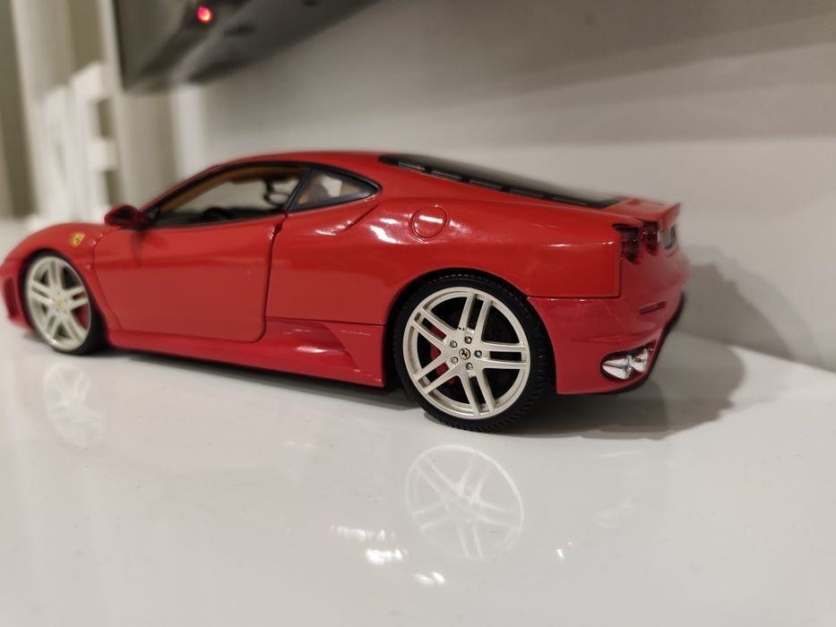 1/18 Ferrari f430 hot wheels carro coleção miniatura
