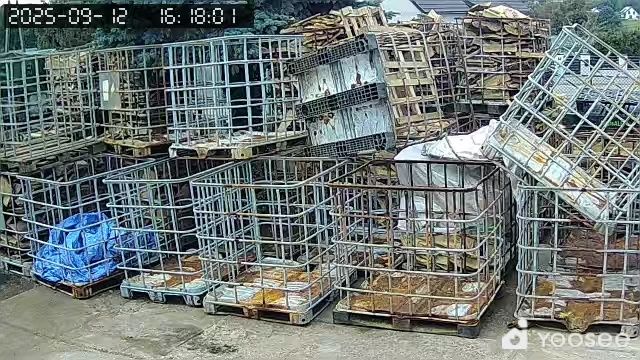 Kosze Mauser na drewno śmieci złom 120x100x100 duża ilość