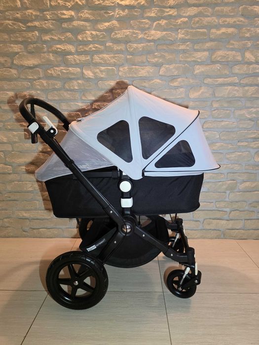 Czarny wózek Bugaboo Cameleon 3plus 2w1 świetny stan!