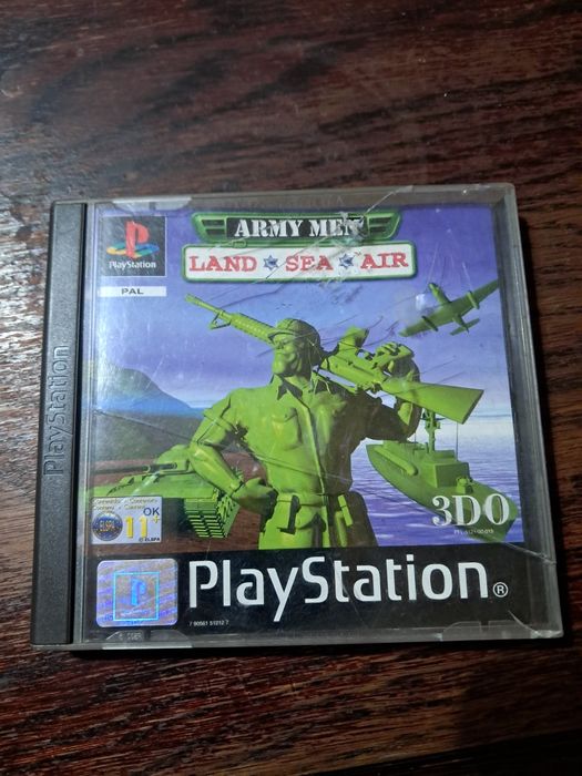 Army men land sea air psx