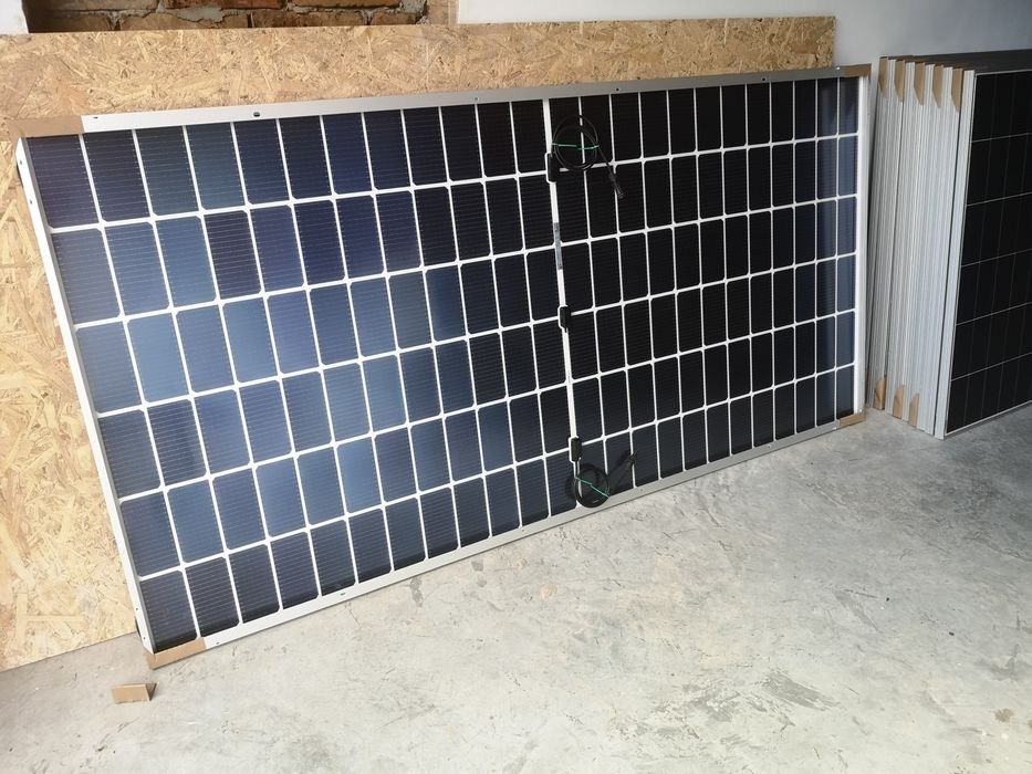 Монокристалічна сонячна двостороння панель DM450M10RT-B54HBT