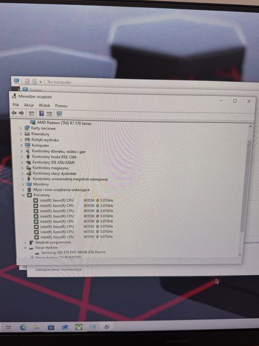 Komputer stacjonarny gamingowy i pracy