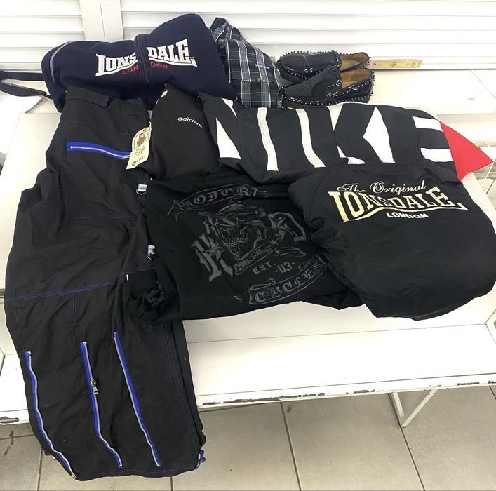 Поставка вещей штаны карго куртка лонсдейл бомбер lonsdale ветровка