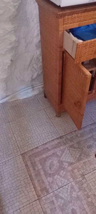 Movel vime e madeira para cozinha