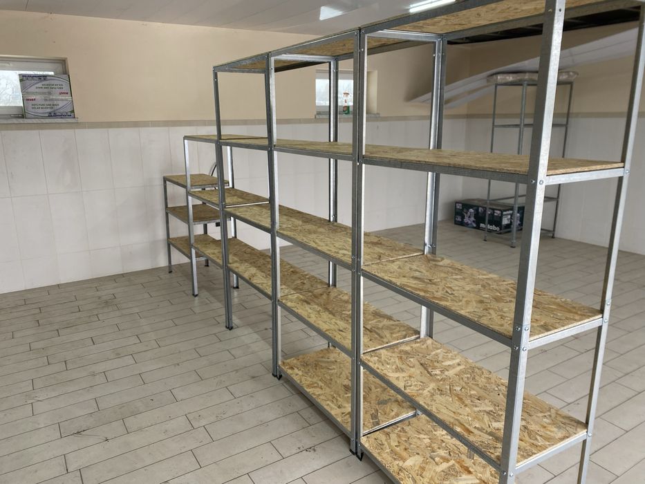 Стелаж металлический . Стилаж металевий СТО.В гараж, кладовку, склад .