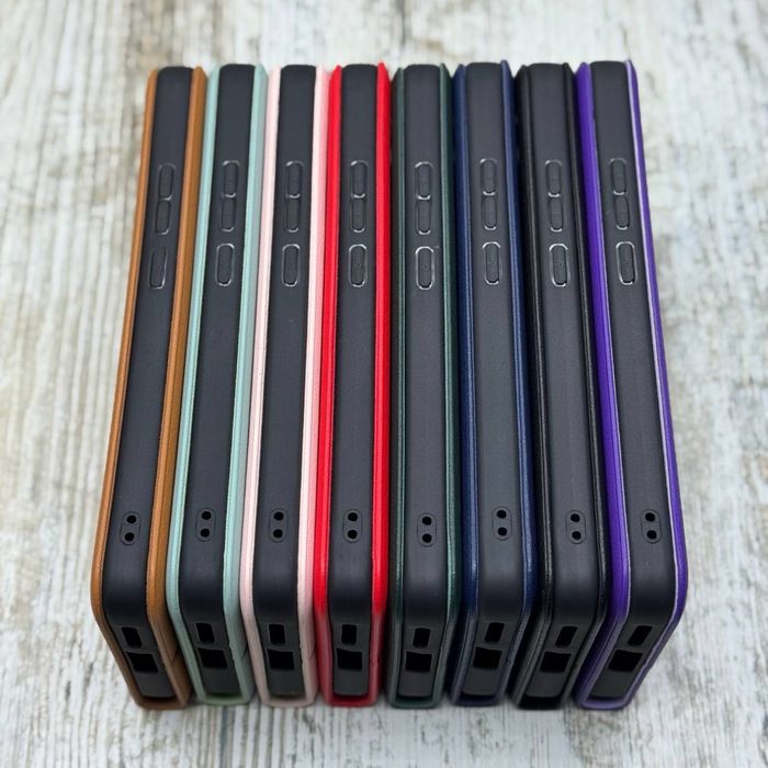 Чехол книжка Leather на Xiaomi Redmi Note 14 4G (Global) Чохол