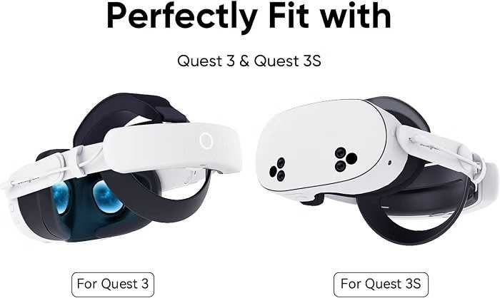 Pasek z baterią Sonicgrace S3 Pro do Meta Quest 3 / 3S | 8000mAh Powerbank VR