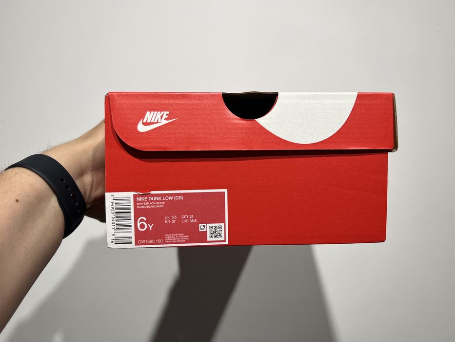 Кросівки Жіночі Nike Dunk Low GS Retro CW1590-100 оригінал
