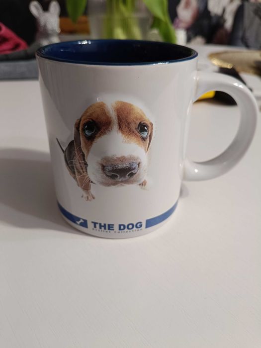 Beagle 3D Duży porcelanowy kubek The Dog Artist Collection