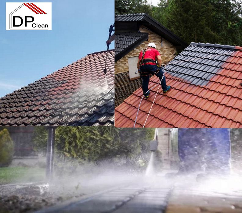 Malowanie dachu, hal, impregnacja, malowanie kostki brukowej