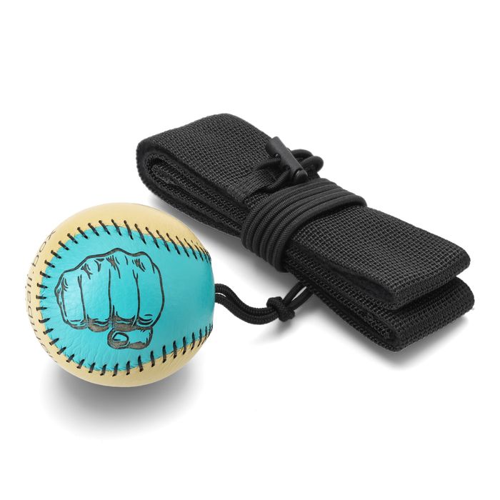 fightball box файт болл тренажёр для бокса мяч на резинке кожа файтбол