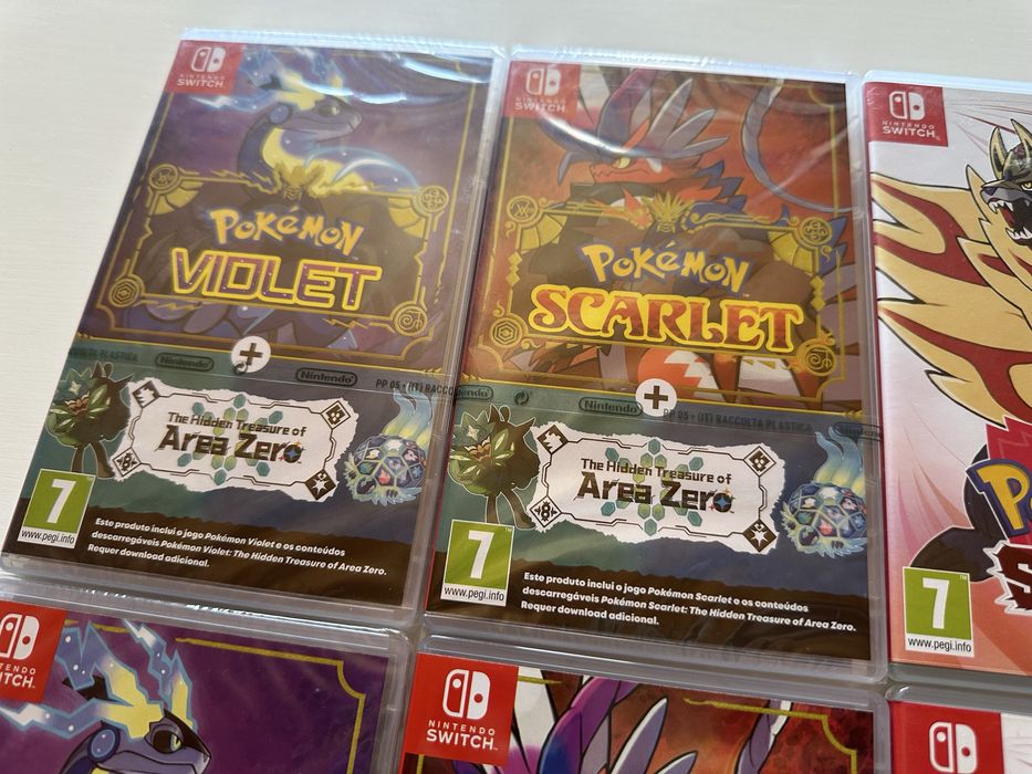 Jogos Pokémon Nintendo Switch