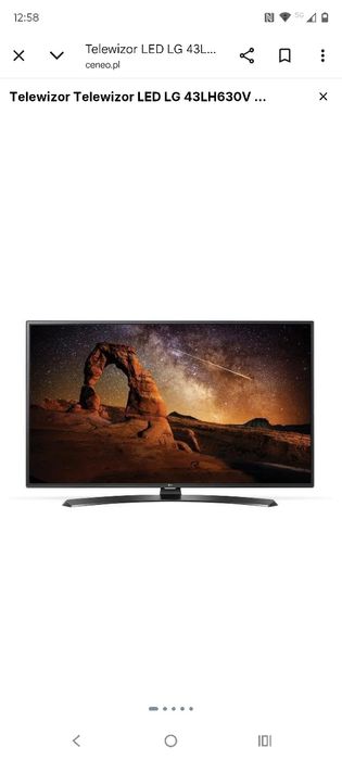 Telewizor lg 43 Smart tv okazja