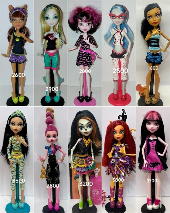 Монстер Хай Monster high колекція Клод Портер Кьюпед Вайдона