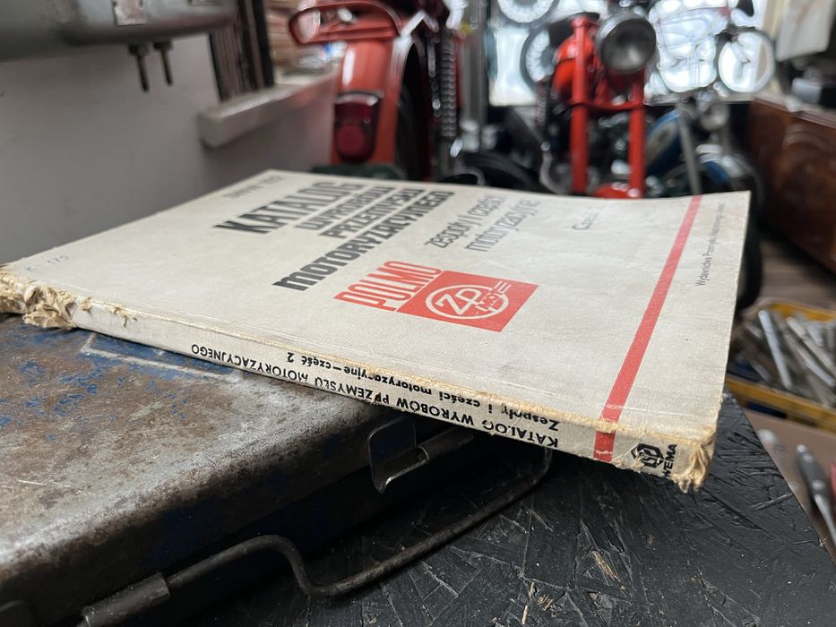 Katalog części POLMO ( Romet Motorynka WSK Junak 126p 125p) okazja