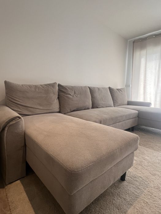 Sofá Cama com duas chaise Longue