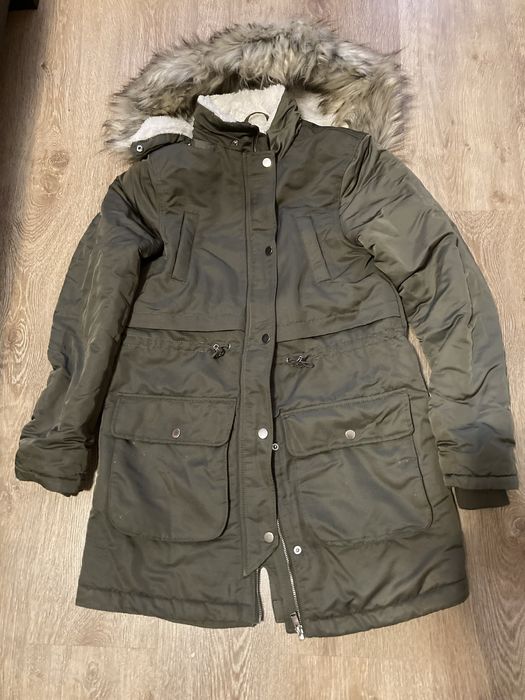 H&M олівкова зимова куртка парка 164