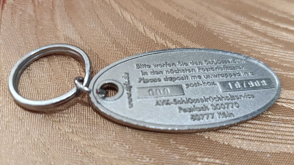 Porta Chaves Coleção Ferro fundido AYK Sonne  Famosos Solários Alemães