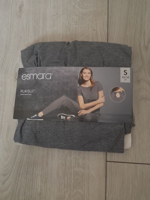 Kombinezon damski nowy kolor szary rozmiar 36/38 (M)