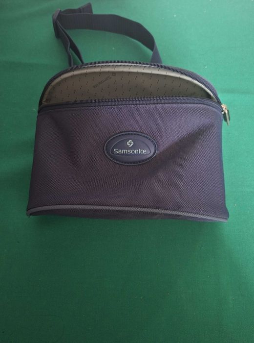 Bolsa de cintura Samsonite, cor azul, como nova