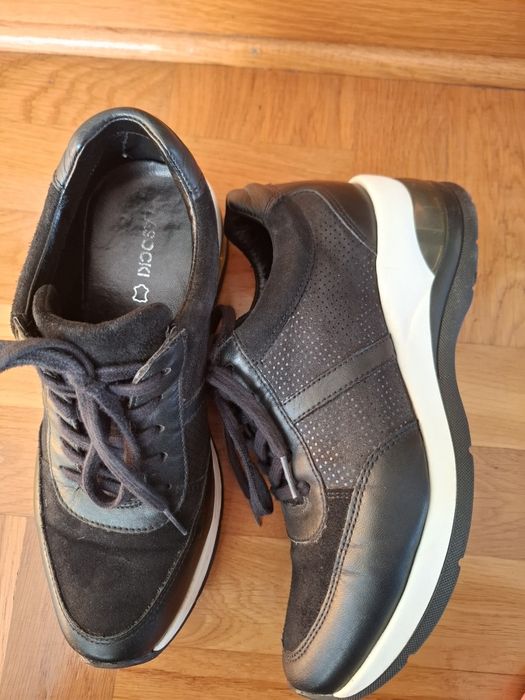 Sneakersy buty sportowe, skóra Lasocki 38