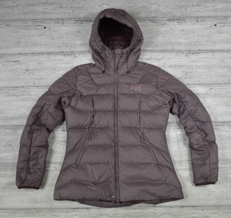 Helly Hansen damska kurtka puch naturalny zimowa z kapturem - XS