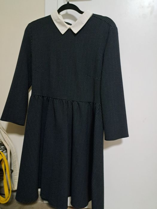 Galowa granatowa sukienka